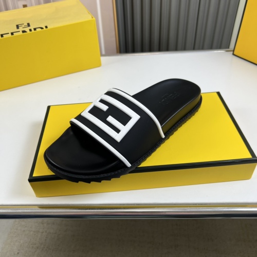 Cheap Fendi Slippers For Men #1221365 Replica Wholesale [$45.00 USD] [ITEM#1221365] on Replica Fendi Slippers