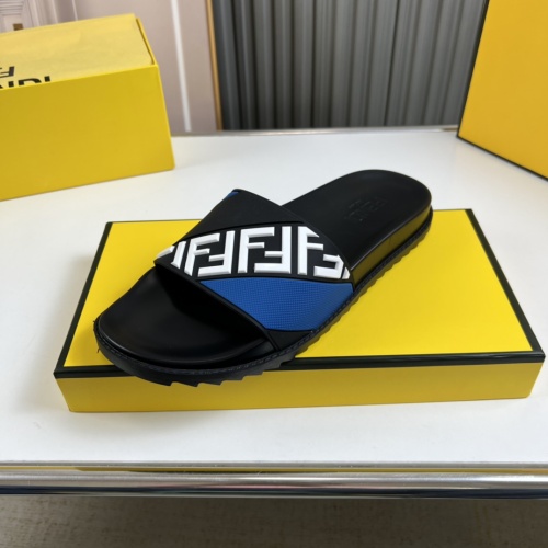 Cheap Fendi Slippers For Men #1221369 Replica Wholesale [$45.00 USD] [ITEM#1221369] on Replica Fendi Slippers