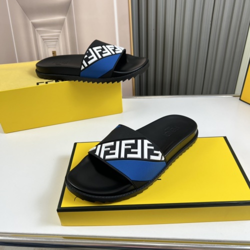 Cheap Fendi Slippers For Men #1221369 Replica Wholesale [$45.00 USD] [ITEM#1221369] on Replica Fendi Slippers