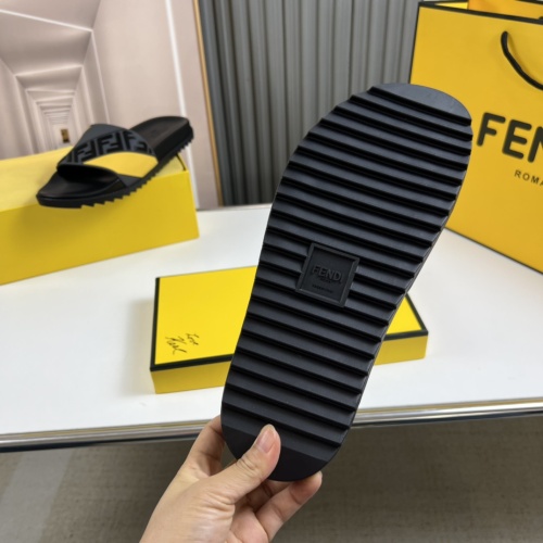 Cheap Fendi Slippers For Men #1221370 Replica Wholesale [$45.00 USD] [ITEM#1221370] on Replica Fendi Slippers