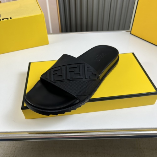 Cheap Fendi Slippers For Men #1221371 Replica Wholesale [$45.00 USD] [ITEM#1221371] on Replica Fendi Slippers