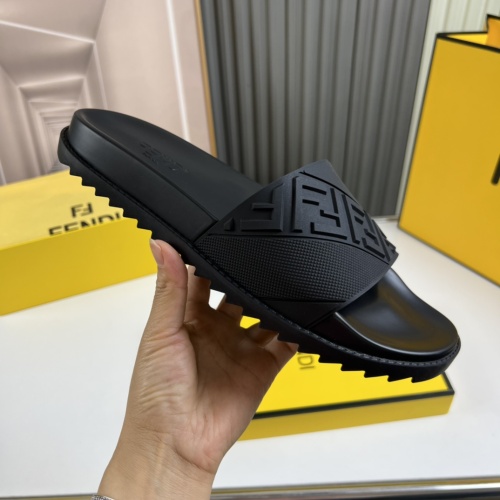 Cheap Fendi Slippers For Men #1221371 Replica Wholesale [$45.00 USD] [ITEM#1221371] on Replica Fendi Slippers