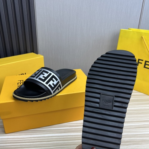 Cheap Fendi Slippers For Men #1221382 Replica Wholesale [$45.00 USD] [ITEM#1221382] on Replica Fendi Slippers