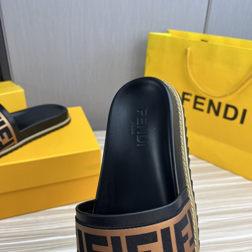 Cheap Fendi Slippers For Men #1221383 Replica Wholesale [$45.00 USD] [ITEM#1221383] on Replica Fendi Slippers