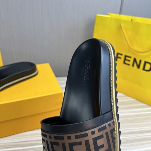 Cheap Fendi Slippers For Men #1221393 Replica Wholesale [$45.00 USD] [ITEM#1221393] on Replica Fendi Slippers