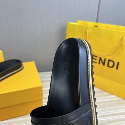 Cheap Fendi Slippers For Men #1221394 Replica Wholesale [$45.00 USD] [ITEM#1221394] on Replica Fendi Slippers