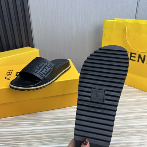 Cheap Fendi Slippers For Men #1221394 Replica Wholesale [$45.00 USD] [ITEM#1221394] on Replica Fendi Slippers