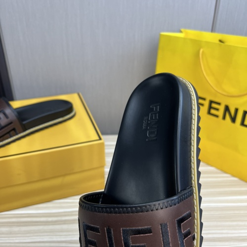 Cheap Fendi Slippers For Men #1221397 Replica Wholesale [$52.00 USD] [ITEM#1221397] on Replica Fendi Slippers