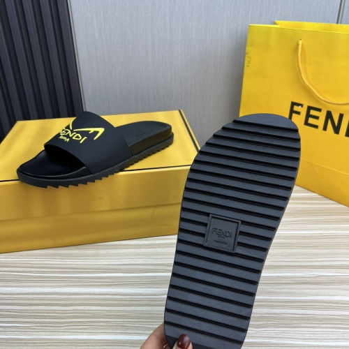 Cheap Fendi Slippers For Men #1221398 Replica Wholesale [$52.00 USD] [ITEM#1221398] on Replica Fendi Slippers