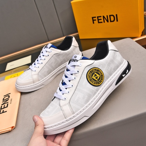 Cheap Fendi Casual Shoes For Men #1221409 Replica Wholesale [$76.00 USD] [ITEM#1221409] on Replica Fendi Casual Shoes