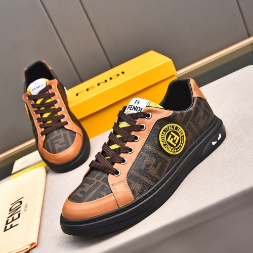 Cheap Fendi Casual Shoes For Men #1221410 Replica Wholesale [$76.00 USD] [ITEM#1221410] on Replica Fendi Casual Shoes