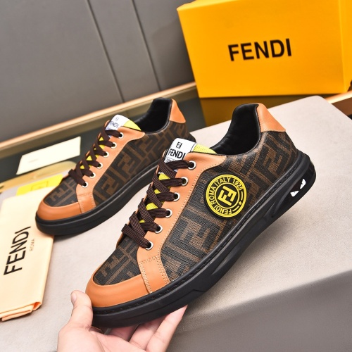 Cheap Fendi Casual Shoes For Men #1221410 Replica Wholesale [$76.00 USD] [ITEM#1221410] on Replica Fendi Casual Shoes