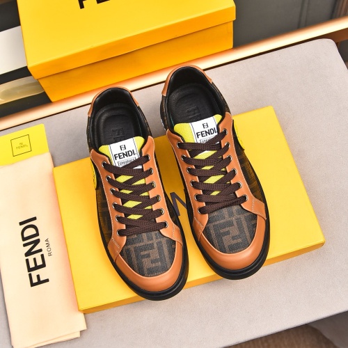 Cheap Fendi Casual Shoes For Men #1221410 Replica Wholesale [$76.00 USD] [ITEM#1221410] on Replica Fendi Casual Shoes