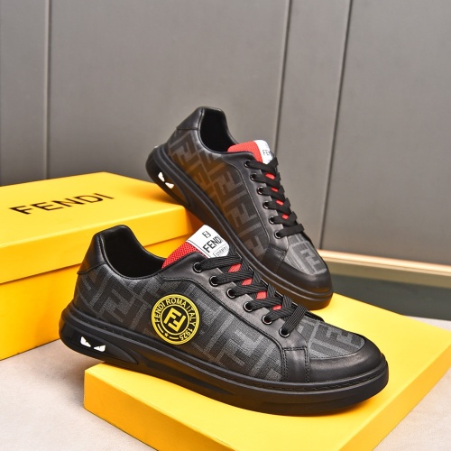 Cheap Fendi Casual Shoes For Men #1221411 Replica Wholesale [$76.00 USD] [ITEM#1221411] on Replica Fendi Casual Shoes