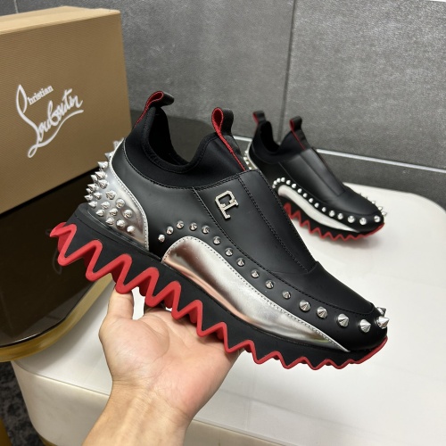 Cheap Christian Louboutin Casual Shoes For Men #1221436 Replica Wholesale [$122.00 USD] [ITEM#1221436] on Replica Christian Louboutin Casual Shoes