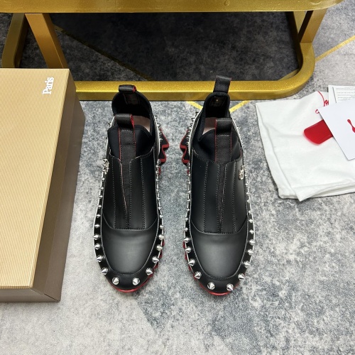 Cheap Christian Louboutin Casual Shoes For Men #1221436 Replica Wholesale [$122.00 USD] [ITEM#1221436] on Replica Christian Louboutin Casual Shoes