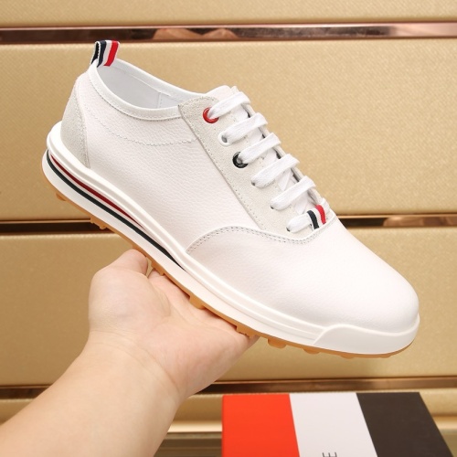 Cheap Thom Browne TB Casual Shoes For Men #1221437 Replica Wholesale [$96.00 USD] [ITEM#1221437] on Replica Thom Browne TB Casual Shoes