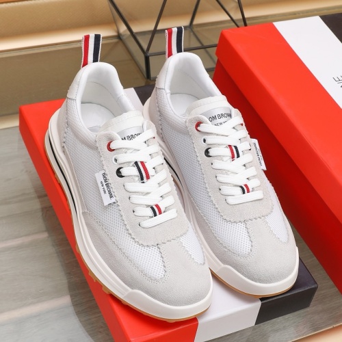 Cheap Thom Browne TB Casual Shoes For Men #1221442 Replica Wholesale [$92.00 USD] [ITEM#1221442] on Replica Thom Browne TB Casual Shoes