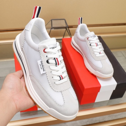 Cheap Thom Browne TB Casual Shoes For Men #1221442 Replica Wholesale [$92.00 USD] [ITEM#1221442] on Replica Thom Browne TB Casual Shoes