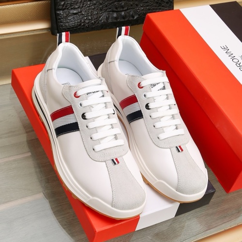 Cheap Thom Browne TB Casual Shoes For Men #1221449 Replica Wholesale [$96.00 USD] [ITEM#1221449] on Replica Thom Browne TB Casual Shoes