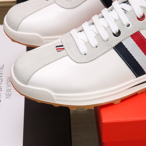 Cheap Thom Browne TB Casual Shoes For Men #1221449 Replica Wholesale [$96.00 USD] [ITEM#1221449] on Replica Thom Browne TB Casual Shoes