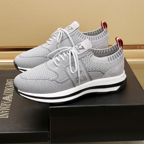 Cheap Armani Casual Shoes For Men #1221505 Replica Wholesale [$88.00 USD] [ITEM#1221505] on Replica Armani Casual Shoes