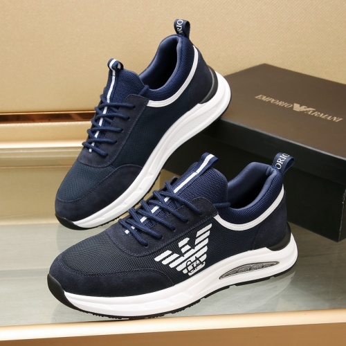 Cheap Armani Casual Shoes For Men #1221508 Replica Wholesale [$88.00 USD] [ITEM#1221508] on Replica Armani Casual Shoes