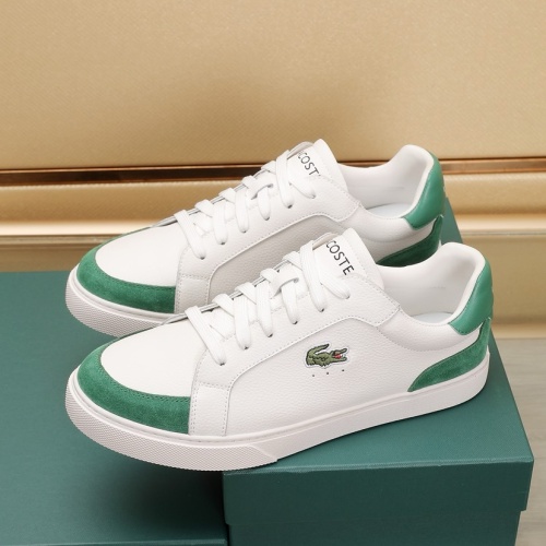 Cheap Lacoste Casual Shoes For Men #1221518 Replica Wholesale [$88.00 USD] [ITEM#1221518] on Replica Lacoste Casual Shoes