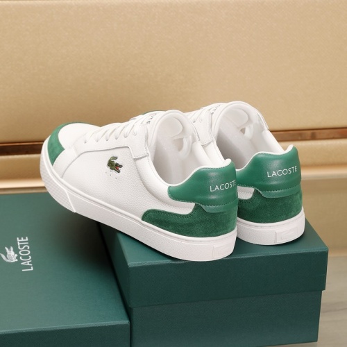 Cheap Lacoste Casual Shoes For Men #1221518 Replica Wholesale [$88.00 USD] [ITEM#1221518] on Replica Lacoste Casual Shoes