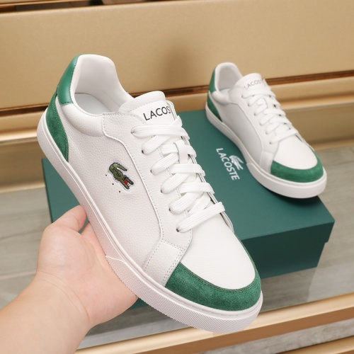 Cheap Lacoste Casual Shoes For Men #1221518 Replica Wholesale [$88.00 USD] [ITEM#1221518] on Replica Lacoste Casual Shoes