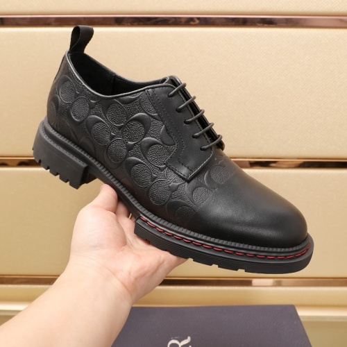 Cheap Christian Dior Leather Shoes For Men #1221598 Replica Wholesale [$98.00 USD] [ITEM#1221598] on Replica Christian Dior Leather Shoes