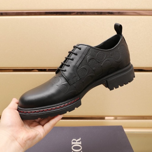 Cheap Christian Dior Leather Shoes For Men #1221598 Replica Wholesale [$98.00 USD] [ITEM#1221598] on Replica Christian Dior Leather Shoes