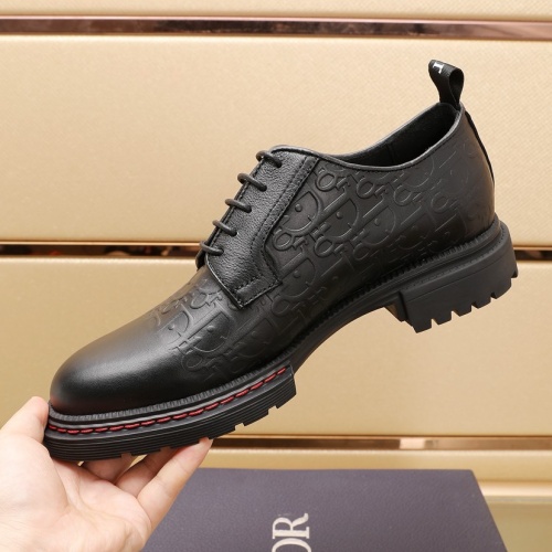 Cheap Christian Dior Leather Shoes For Men #1221599 Replica Wholesale [$98.00 USD] [ITEM#1221599] on Replica Christian Dior Leather Shoes