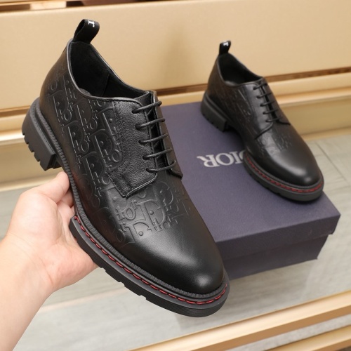 Cheap Christian Dior Leather Shoes For Men #1221599 Replica Wholesale [$98.00 USD] [ITEM#1221599] on Replica Christian Dior Leather Shoes