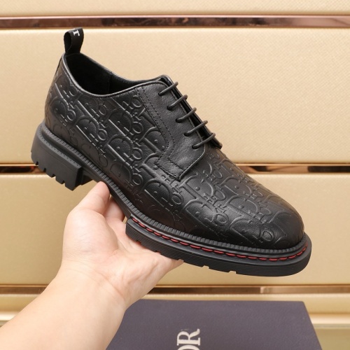 Cheap Christian Dior Leather Shoes For Men #1221600 Replica Wholesale [$98.00 USD] [ITEM#1221600] on Replica Christian Dior Leather Shoes