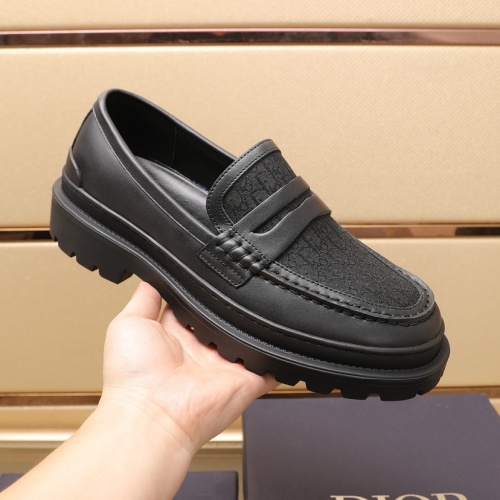 Cheap Christian Dior Leather Shoes For Men #1221602 Replica Wholesale [$96.00 USD] [ITEM#1221602] on Replica Christian Dior Leather Shoes