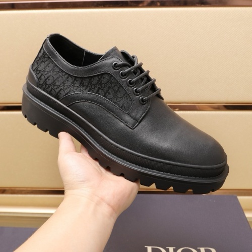 Cheap Christian Dior Leather Shoes For Men #1221606 Replica Wholesale [$98.00 USD] [ITEM#1221606] on Replica Christian Dior Leather Shoes