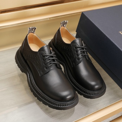 Cheap Christian Dior Leather Shoes For Men #1221608 Replica Wholesale [$102.00 USD] [ITEM#1221608] on Replica Christian Dior Leather Shoes