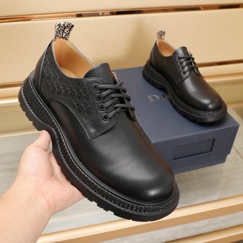 Cheap Christian Dior Leather Shoes For Men #1221608 Replica Wholesale [$102.00 USD] [ITEM#1221608] on Replica Christian Dior Leather Shoes