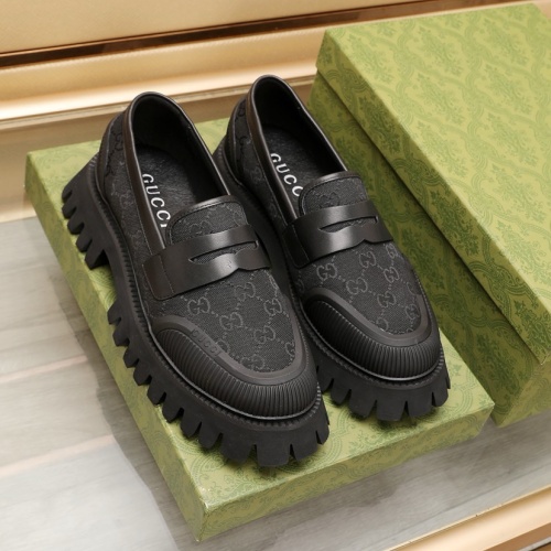 Cheap Gucci Oxfords Shoes For Men #1221612 Replica Wholesale [$102.00 USD] [ITEM#1221612] on Replica Gucci Oxfords Shoes