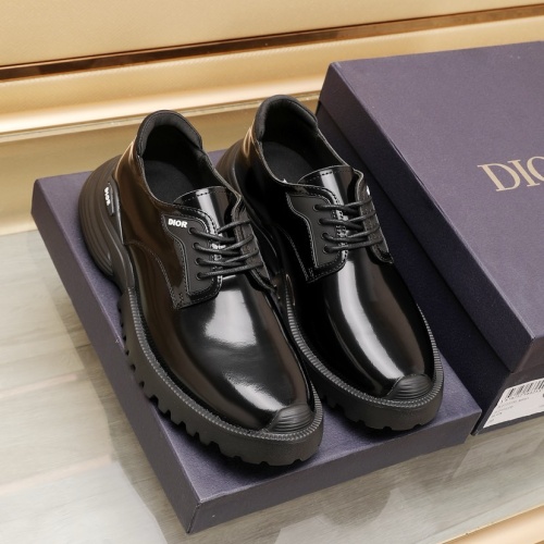 Cheap Christian Dior Leather Shoes For Men #1221615 Replica Wholesale [$112.00 USD] [ITEM#1221615] on Replica Christian Dior Leather Shoes