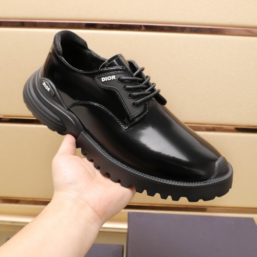 Cheap Christian Dior Leather Shoes For Men #1221615 Replica Wholesale [$112.00 USD] [ITEM#1221615] on Replica Christian Dior Leather Shoes