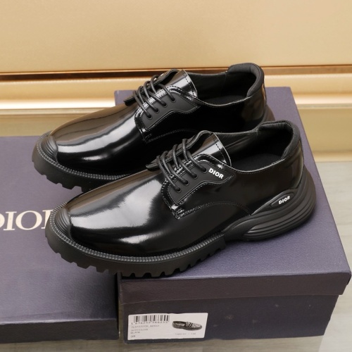 Cheap Christian Dior Leather Shoes For Men #1221615 Replica Wholesale [$112.00 USD] [ITEM#1221615] on Replica Christian Dior Leather Shoes