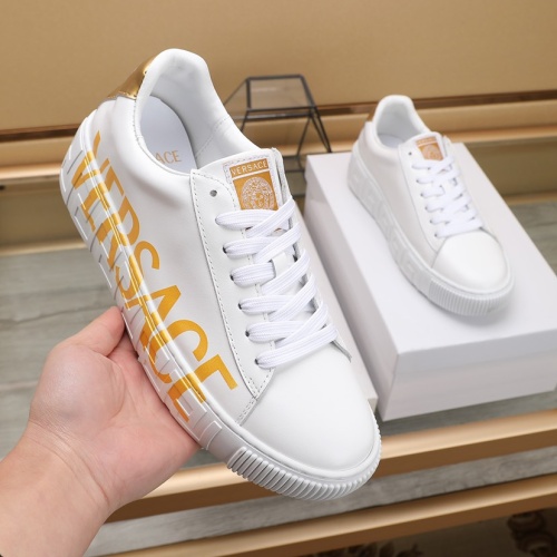 Cheap Versace Casual Shoes For Men #1221624 Replica Wholesale [$92.00 USD] [ITEM#1221624] on Replica Versace Casual Shoes