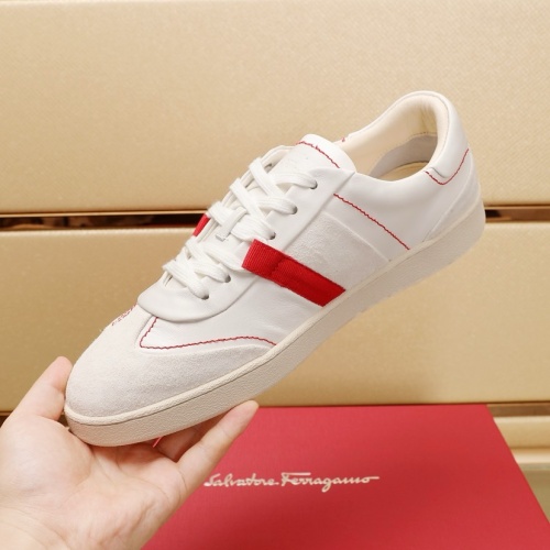 Cheap Salvatore Ferragamo Casual Shoes For Men #1221633 Replica Wholesale [$130.00 USD] [ITEM#1221633] on Replica Salvatore Ferragamo Casual Shoes