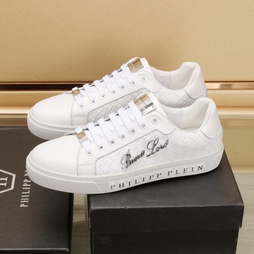 Cheap Philipp Plein PP Casual Shoes For Men #1221649 Replica Wholesale [$88.00 USD] [ITEM#1221649] on Replica Philipp Plein PP Casual Shoes