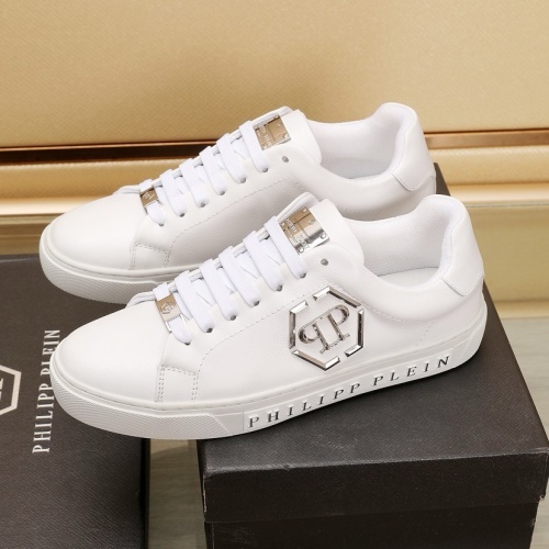 Cheap Philipp Plein PP Casual Shoes For Men #1221651 Replica Wholesale [$88.00 USD] [ITEM#1221651] on Replica Philipp Plein PP Casual Shoes