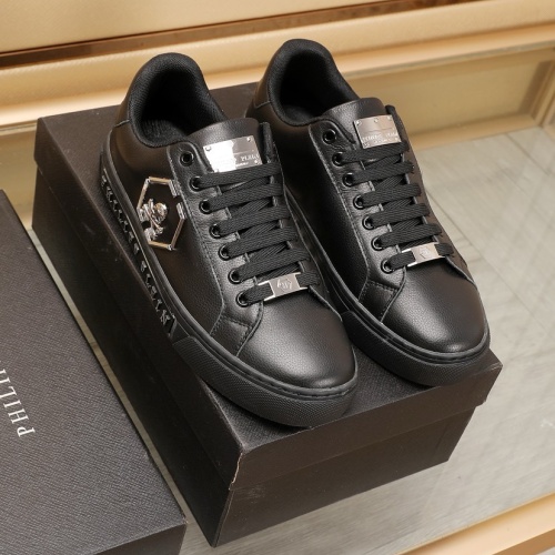 Cheap Philipp Plein PP Casual Shoes For Men #1221654 Replica Wholesale [$88.00 USD] [ITEM#1221654] on Replica Philipp Plein PP Casual Shoes