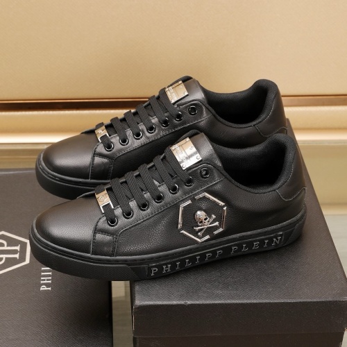 Cheap Philipp Plein PP Casual Shoes For Men #1221654 Replica Wholesale [$88.00 USD] [ITEM#1221654] on Replica Philipp Plein PP Casual Shoes