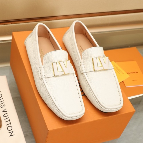 Cheap Louis Vuitton LV Oxfords Shoes For Men #1221701 Replica Wholesale [$125.00 USD] [ITEM#1221701] on Replica Louis Vuitton LV Oxfords Shoes